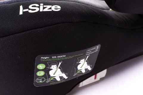 Hi-Fix I-size 4Baby Fotelik samochodowy podstawka z isofix 22-36 kg - GRAPHITE