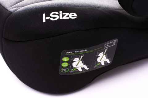 Hi-Fix I-size 4Baby Fotelik samochodowy podstawka z isofix 22-36 kg - GREY