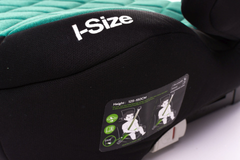 Hi-Fix I-size 4Baby Fotelik samochodowy podstawka z isofix 22-36 kg - TURKUS