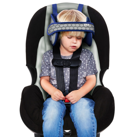 NapUp Opaska podtrzymująca głowę w foteliku samochodowym - granatowa