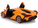 Auto R/C Lamborghini Sian FKP 37 Rastar 1:14 Pomarańczowe Na Pilota