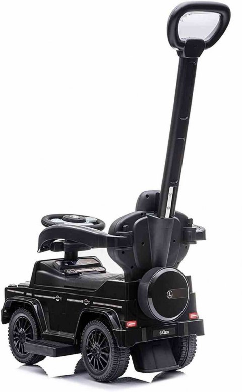 Jeździk pchacz chodzik dla dziecka Mercedes Benz G Klasa z popychaczem czarny