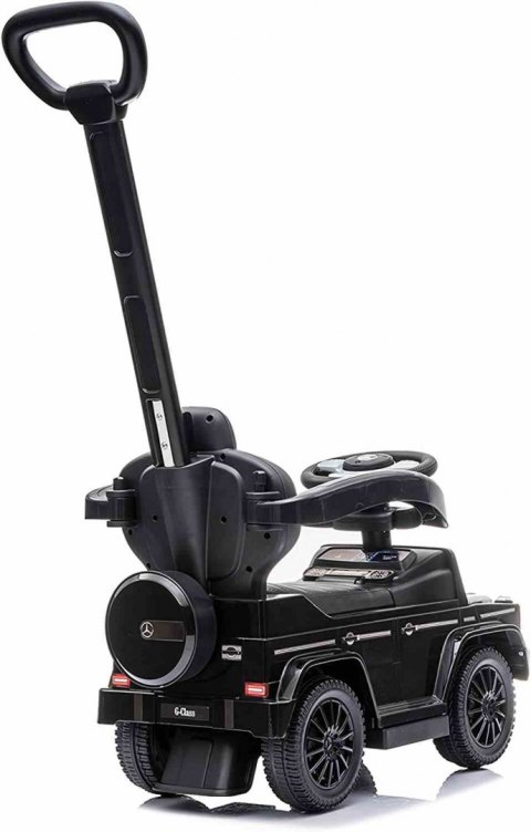 Jeździk pchacz chodzik dla dziecka Mercedes Benz G Klasa z popychaczem czarny
