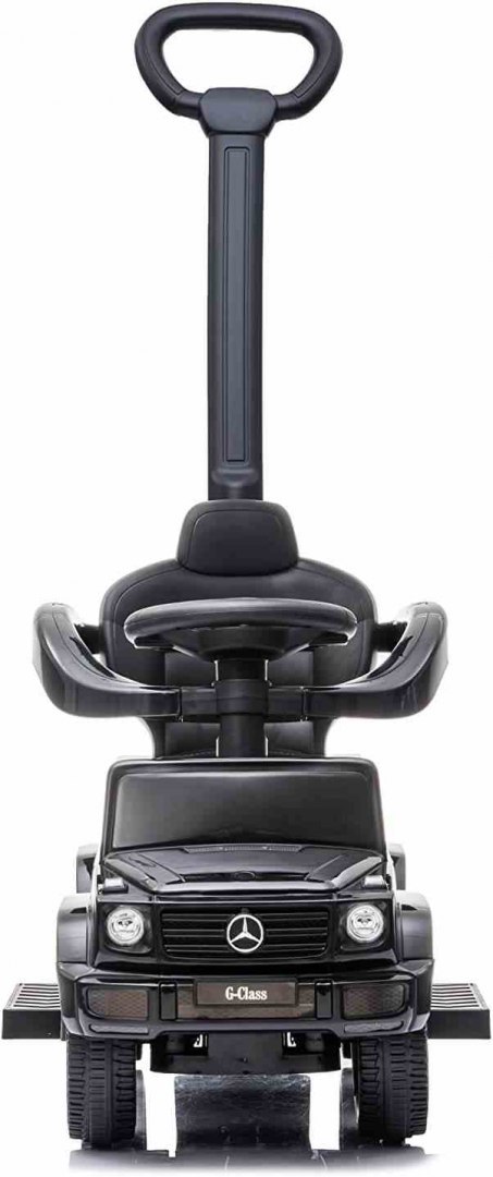 Jeździk pchacz chodzik dla dziecka Mercedes Benz G Klasa z popychaczem czarny