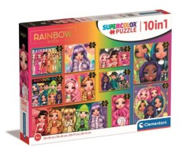 Clementoni Puzzle 10 w 1 Rainbow High 20273