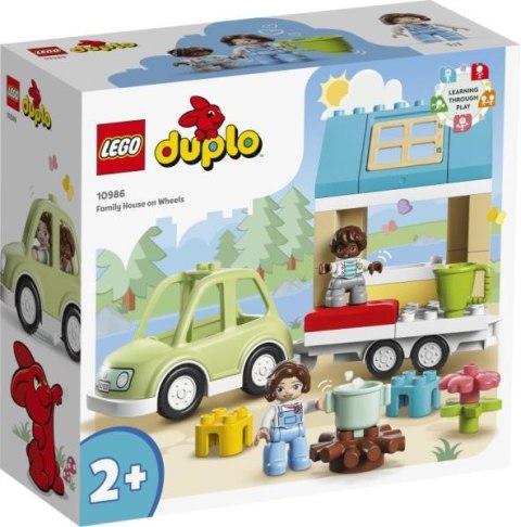 LEGO 10986 DUPLO Town Dom rodzinny na kółkach p3