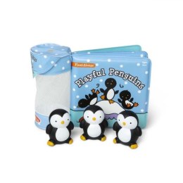 MELISSA Pingwinki 3 sztuki + książeczka do kąpieli Playful Penguins 41202