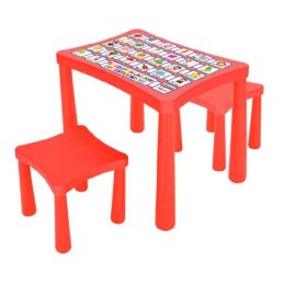 PROMO Pilsan Stolik dla dzieci z dwoma krzesłami mix cena za 1szt. PLS03493