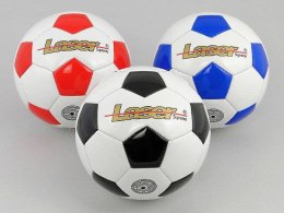 Piłka nożna Laser biała 3 wzory połysk 437265 ADAR mix cena za 1 szt