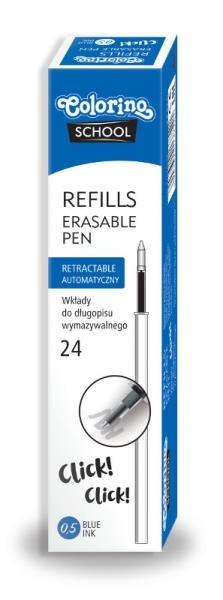 Wkład do długopisu wymazywalnego automatycznego Colorino p24 37534 Cena za 1szt