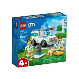 Lego city karetka weterynar.