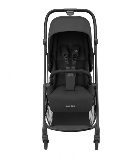 Leona Maxi-Cosi + Oria 2w1 lekki wózek głęboko-spacerowy z przekładanym siedziskiem 7,5kg - Essential Black