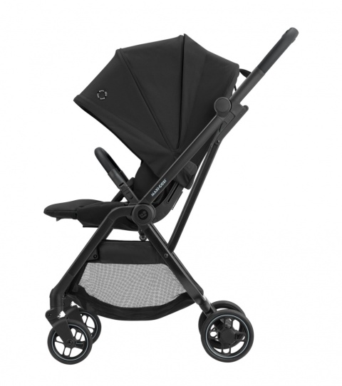 Leona Maxi-Cosi + Oria 2w1 lekki wózek głęboko-spacerowy z przekładanym siedziskiem 7,5kg - Essential Black