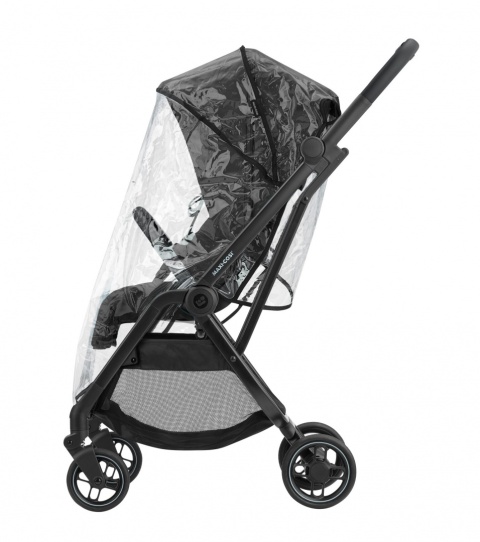 Leona Maxi-Cosi + Oria 2w1 lekki wózek głęboko-spacerowy z przekładanym siedziskiem 7,5kg - Essential Black