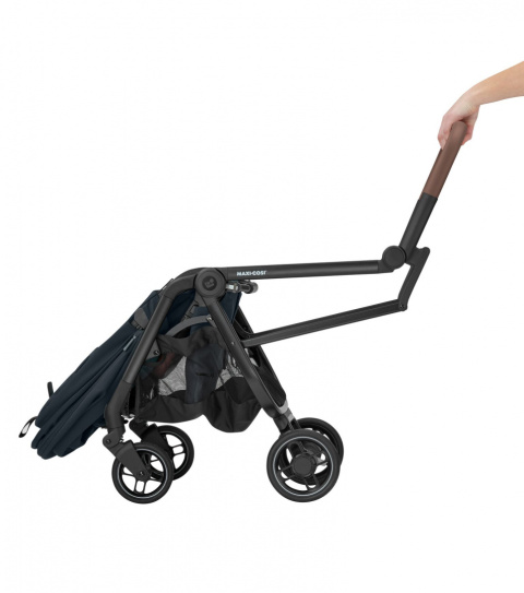 Leona Maxi-Cosi + Oria 2w1 lekki wózek głęboko-spacerowy z przekładanym siedziskiem 7,5kg - Essential Graphite