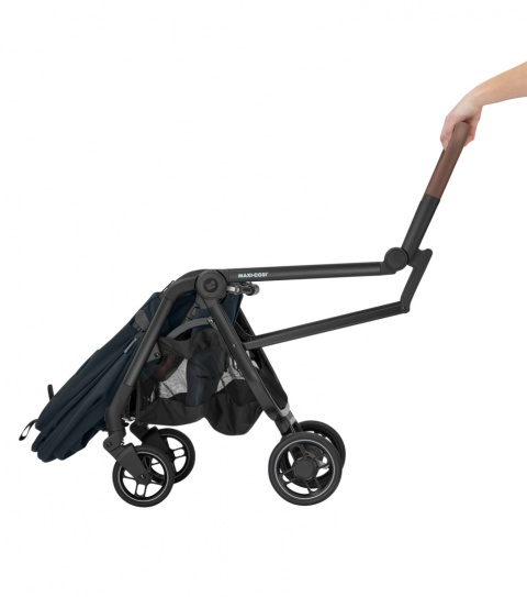 Leona Maxi-Cosi + Oria 2w1 lekki wózek głęboko-spacerowy z przekładanym siedziskiem 7,5kg - Essential Graphite
