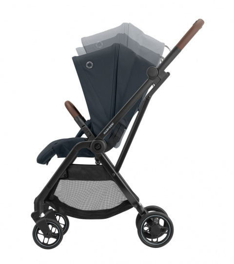 Leona Maxi-Cosi + Oria 2w1 lekki wózek głęboko-spacerowy z przekładanym siedziskiem 7,5kg - Essential Graphite