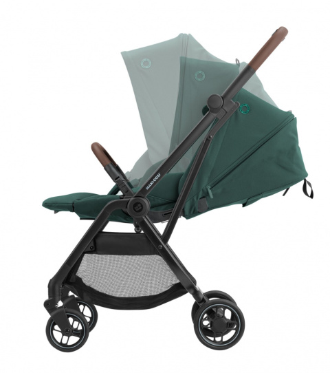 Leona Maxi-Cosi + Oria 2w1 lekki wózek głęboko-spacerowy z przekładanym siedziskiem 7,5kg - Essential Green