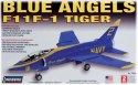 Model Plastikowy Do Sklejania Lindberg (USA) Samolot F-11 Tiger Blue Angels
