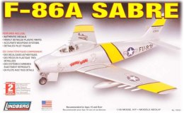 Model Plastikowy Do Sklejania Lindberg (USA) Samolot F-86 A Sabre Jet