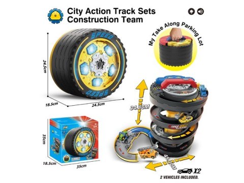 OPONA ZMIENIAJĄCA SIĘ W PIĘTROWY GARAŻ