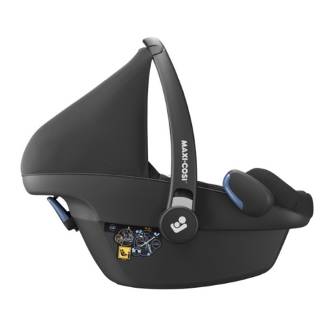 Pebble Pro i-Size Maxi Cosi fotelik samochodowy od urodzenia do ok. 12 miesiąca życia 45 cm do 75 cm - Essential Black