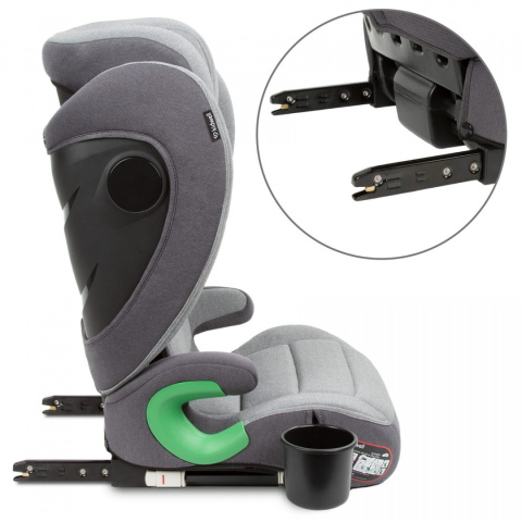 WESTON Kidwell Fotelik samochodowy i-Size 15-36 kg - Light Gray