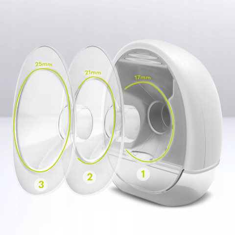 FIDI FREE Lionelo elektryczny laktator bezdotykowy - White