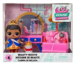 LOL Surprise Zestaw z lalką Furniture Playset with Doll - Her Majesty + Beauty Booth 583776