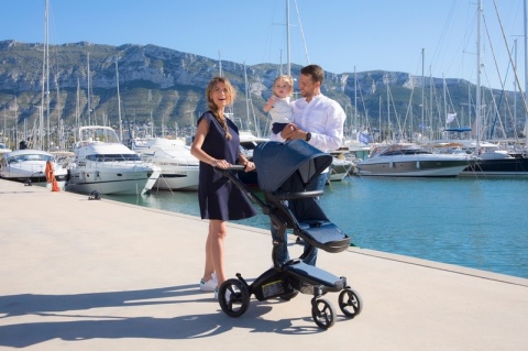 Siedzisko Xari Sport XL do wózka Mima Xari/Xari Sport - Denim