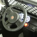 Auto na akumulator dla dzieci 4x4 skóra pilot EVA CAR-JM-11-CZARNY