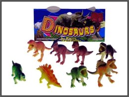 Dinozaury 6-8cm 8szt w worku HIPO p12