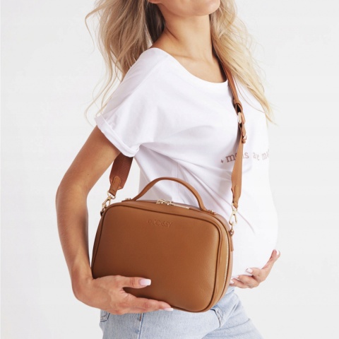 VERA Joissy Torebka crossbody i organizer do wózka 2w1 dla Mamy - caramel