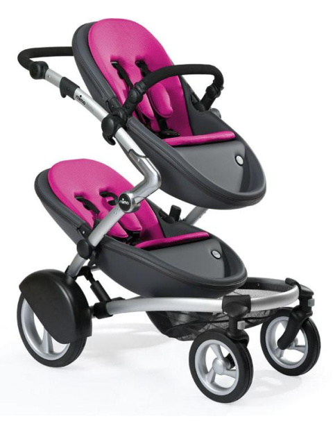 Wymienna wkładka do wózka Mima Kobi / Xari - Hot magenta