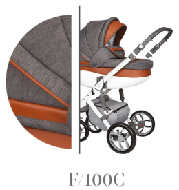 FASTER 3 Style 2w1 Baby Merc wózek dziecięcy - kolor 100C