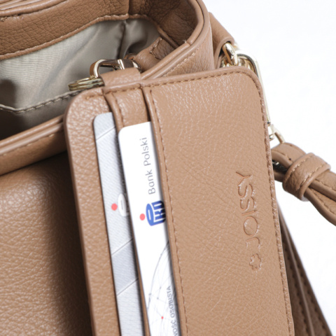 MIDI JOISSY Torebka crossbody i organizer do wózka 2w1 - Mauve Rose