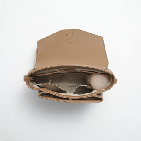 MIDI JOISSY Torebka crossbody i organizer do wózka 2w1 - Mauve Rose