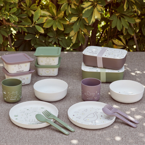 Miniland Pojemnik śniadaniowy ECO-friendly 1L - Pisklę