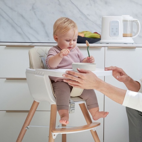 Miniland Zestaw stołowy 5-częściowy ECO-friendly - Żabka