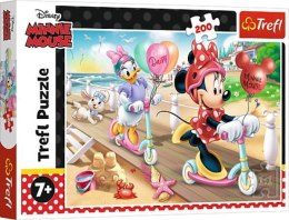 Puzzle 200el Minnie na plaży Disney Minnie 13262 Trefl p12