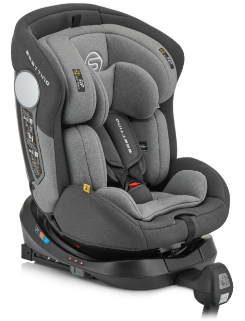 Hexagon Pro i-Size Sesttino 0-36 kg obrotowy 360° fotelik samochodowy z Isofix - Gray