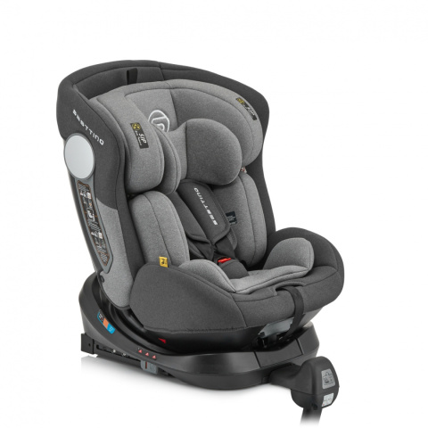 Hexagon Pro i-Size Sesttino 0-36 kg obrotowy 360° fotelik samochodowy z Isofix - Gray
