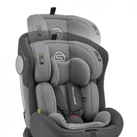 Hexagon Pro i-Size Sesttino 0-36 kg obrotowy 360° fotelik samochodowy z Isofix - Gray