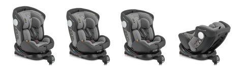 Hexagon Pro i-Size Sesttino 0-36 kg obrotowy 360° fotelik samochodowy z Isofix - Gray