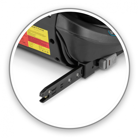 Hexagon Pro i-Size Sesttino 0-36 kg obrotowy 360° fotelik samochodowy z Isofix - Gray