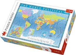 Puzzle 2000el Polityczna mapa świata 27099 Trefl p6
