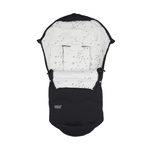 Śpiworek do wózka/fotelika Voksi Explorer - czarny