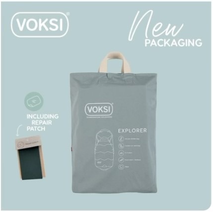 Śpiworek do wózka/fotelika Voksi Explorer - czarny