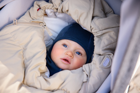 Śpiworek do wózka/fotelika Voksi Explorer - szary