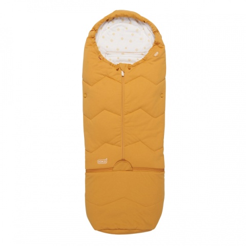 Śpiworek do wózka/fotelika Voksi Sky Light - musztardowy